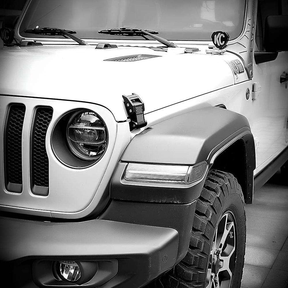 2pcs Hood Latches Catch Kit for Jeep Wrangler Jk Jku 2007-2018