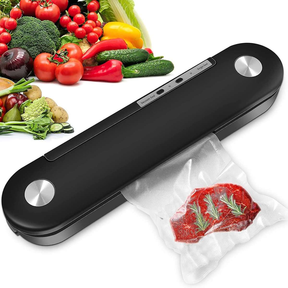 Food Vacuum Sealer,automatic Food Sealer One-touch Safe Us Plug