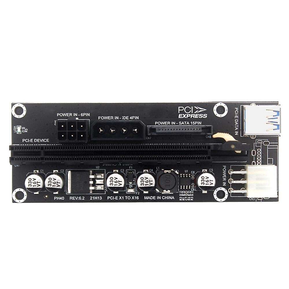 Pci-e X1 to 4 Port Usb3.0 Expansion Card for Graphics Card Btc Mining