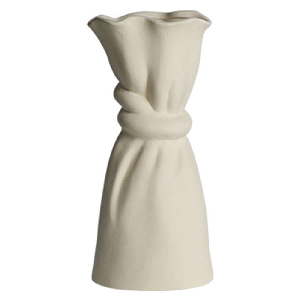 Cloth Bag Ceramic Vase Dried Flower Art Decoration Home Decoration D