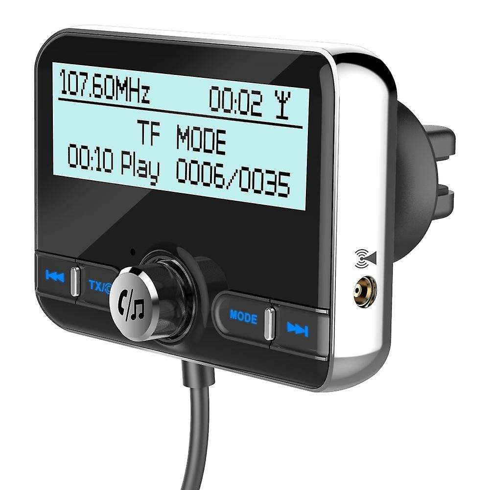 Dab002 Car Digital Radio Adapter Fm Transmitter Qc3.0 Fast Charge