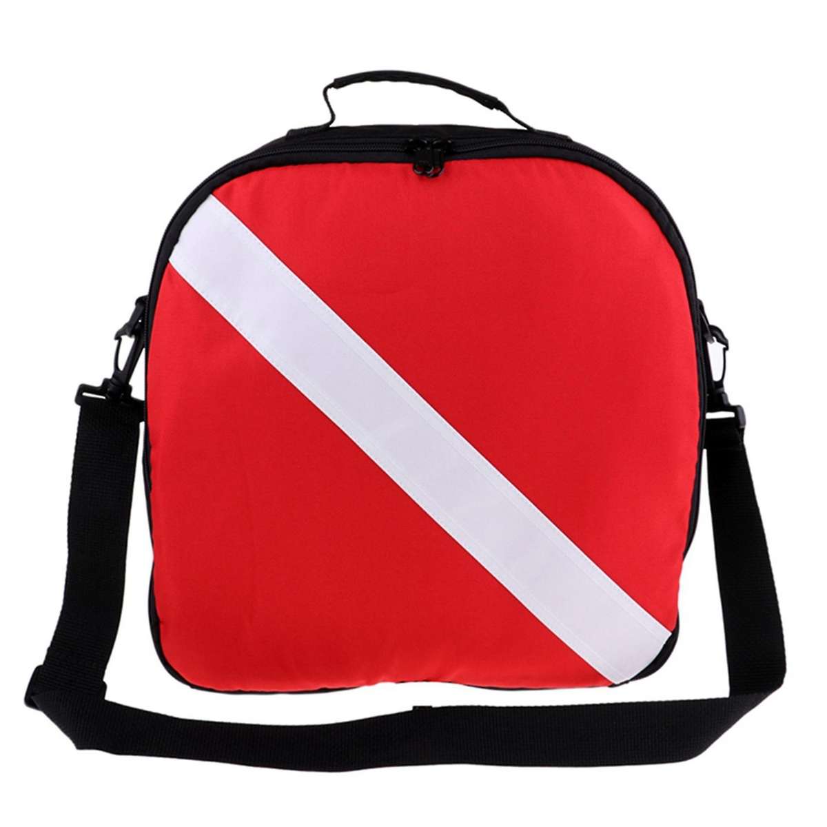 Nylon Dive Flag Scuba Diving Protective Bag with Zipper Carry Handle