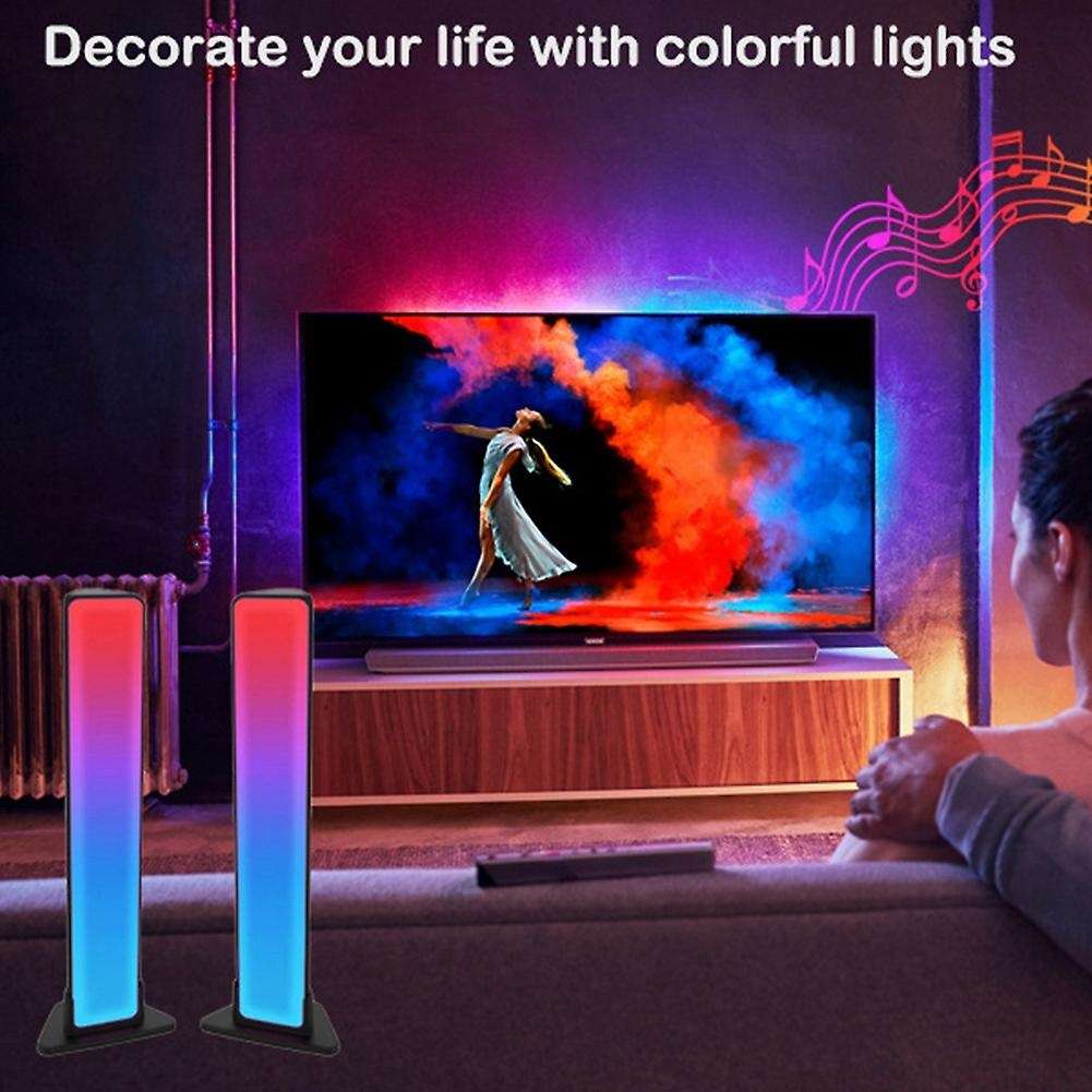 Smart Led Light Bars,rgb Gaming Lights App Control Decoration Eu Plug