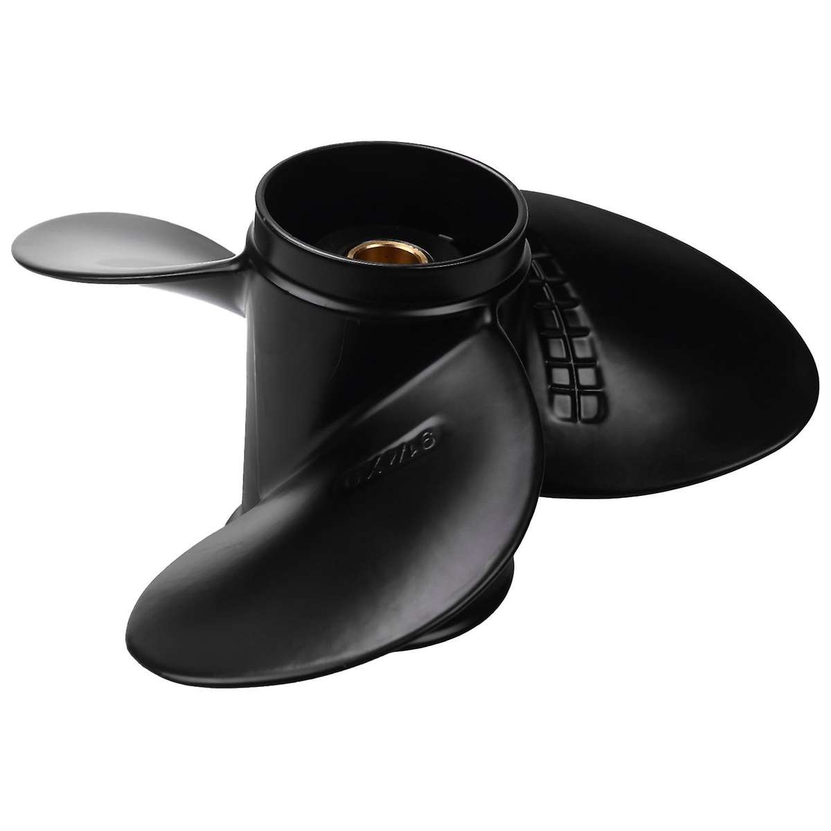 Propeller for Suzuki 8-20hp 9 1/4 X 9 Aluminum Alloy 3 Blade Black