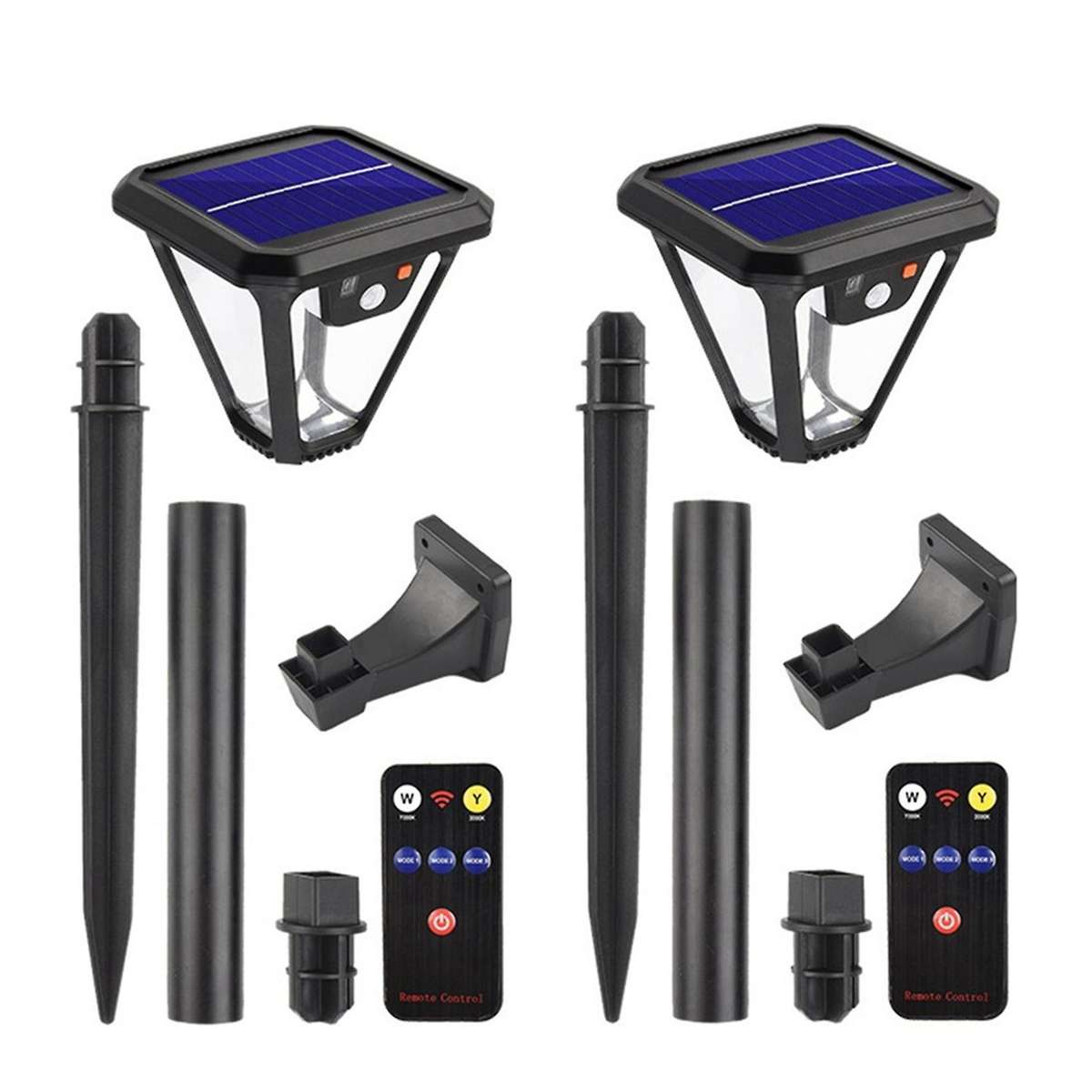 2 In 1 Solar Light 100 Leds Solar Motion Sensor Light