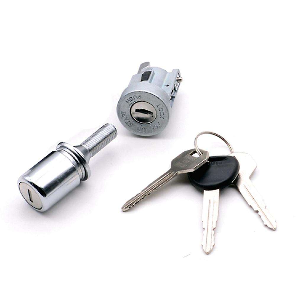 Ignition Spare Tire Door Lock Key Set for Pajero Montero Mk2 V32