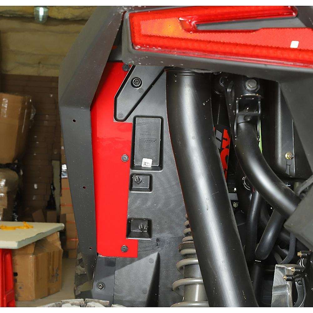 Wheel Well Block Offs,for Polaris Rzr Pro Xp 2021 2022, Red