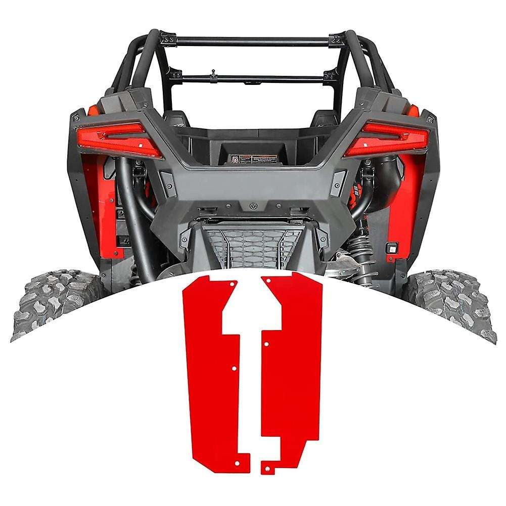 Wheel Well Block Offs,for Polaris Rzr Pro Xp 2021 2022, Red