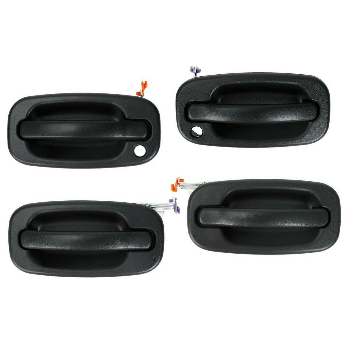 4pcs Exterior Door Handle for Chevrolet Silverado/tahoe Door Handle