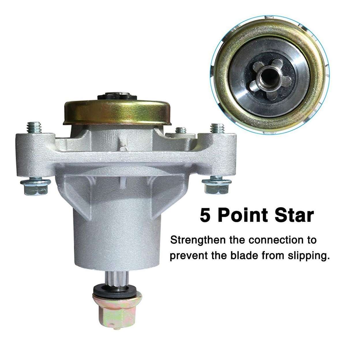 Mower Spindle Assembly for Ayp 174356 174358 Husqvarna 532174356