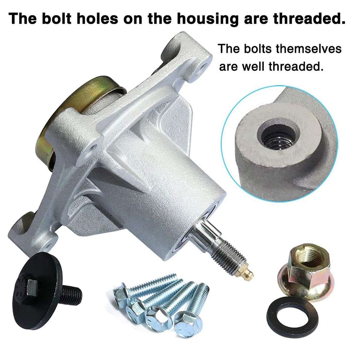 Mower Spindle Assembly for Ayp 174356 174358 Husqvarna 532174356