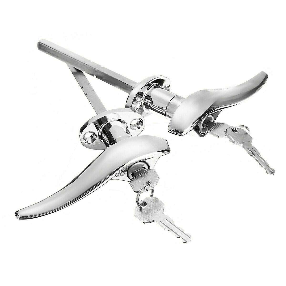 2pcs Car Door Outside Locking Handles 32 Matching Locks