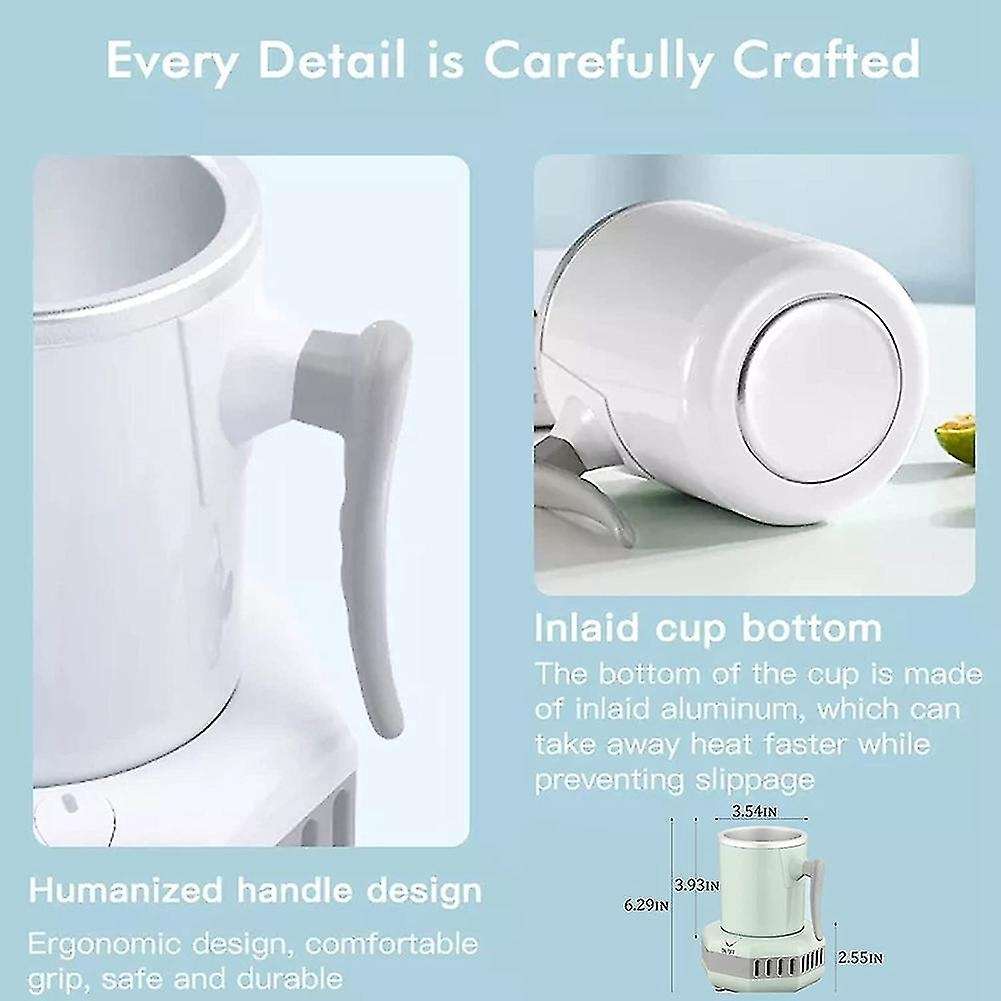 Portable Quick Cooling Cup Mini Fridge White Eu Plug