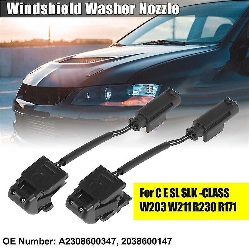 Left & Right Windshield Washer Sprayer Nozzle Jet 2308600347