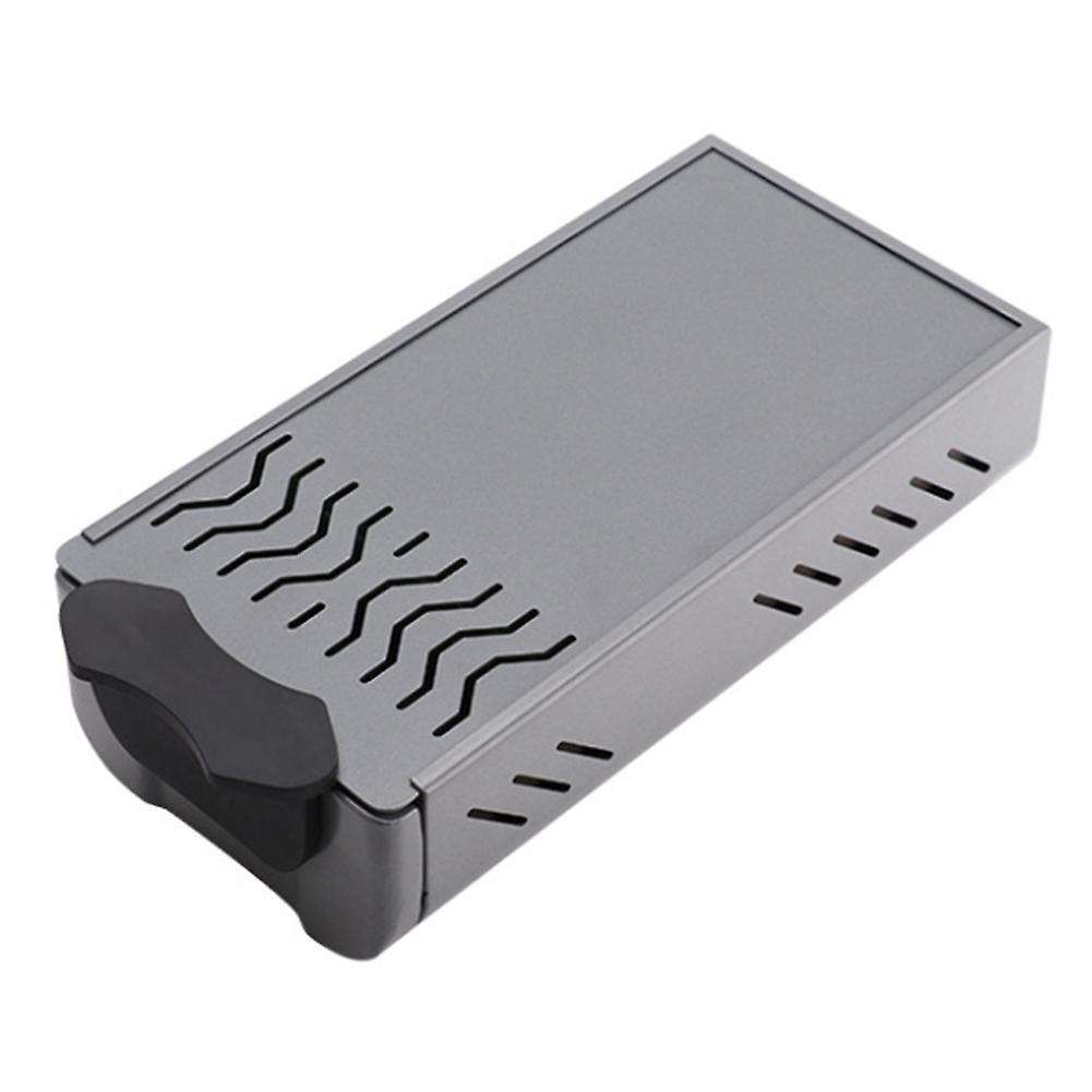 Drawer Coffee Grounds Box Knock Grounds Box Storage Box,gray