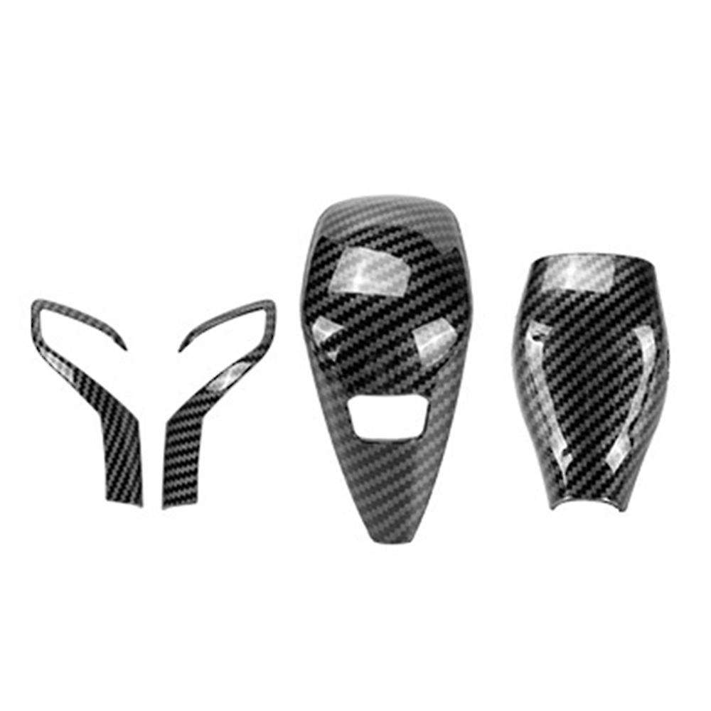 Car Gear Head Knob Shift Cover Trim For-bmw G20 G28 G22 Carbon Fiber