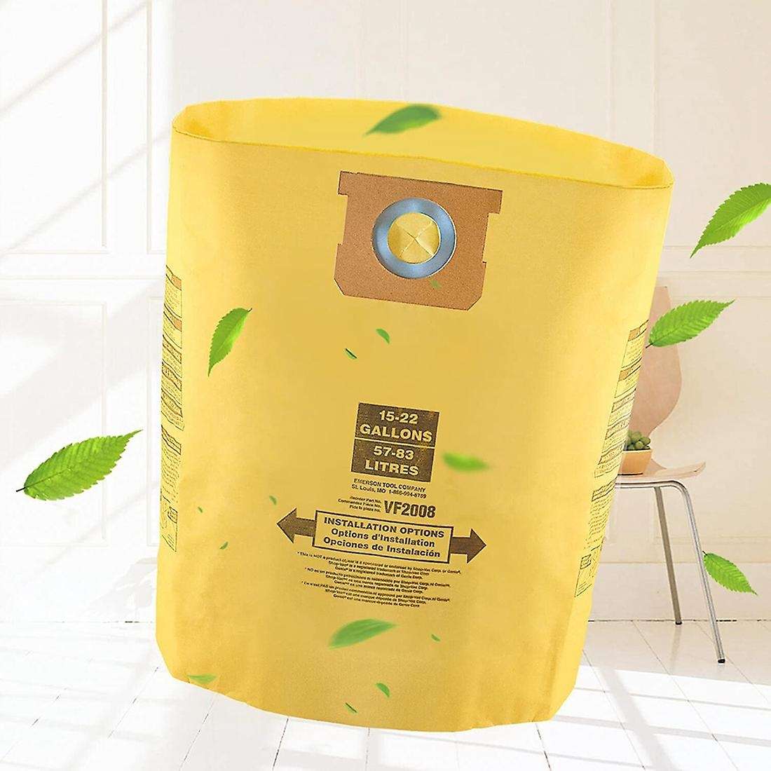 10 Pack Replacement 90673 Type G and J Vacuum Bags for Shop Vac Bags