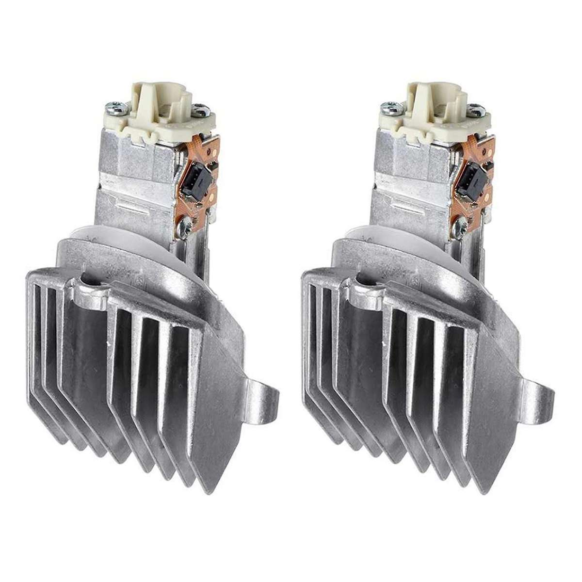 2pcs Headlight Control Unit Module Drl Led For-bmw F07 F10 F11 Lci