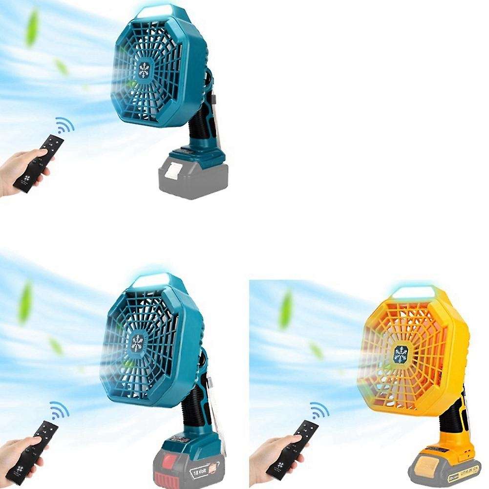 Vertical Fan Usb Fan for Makita 18v Lithium Battery with Light