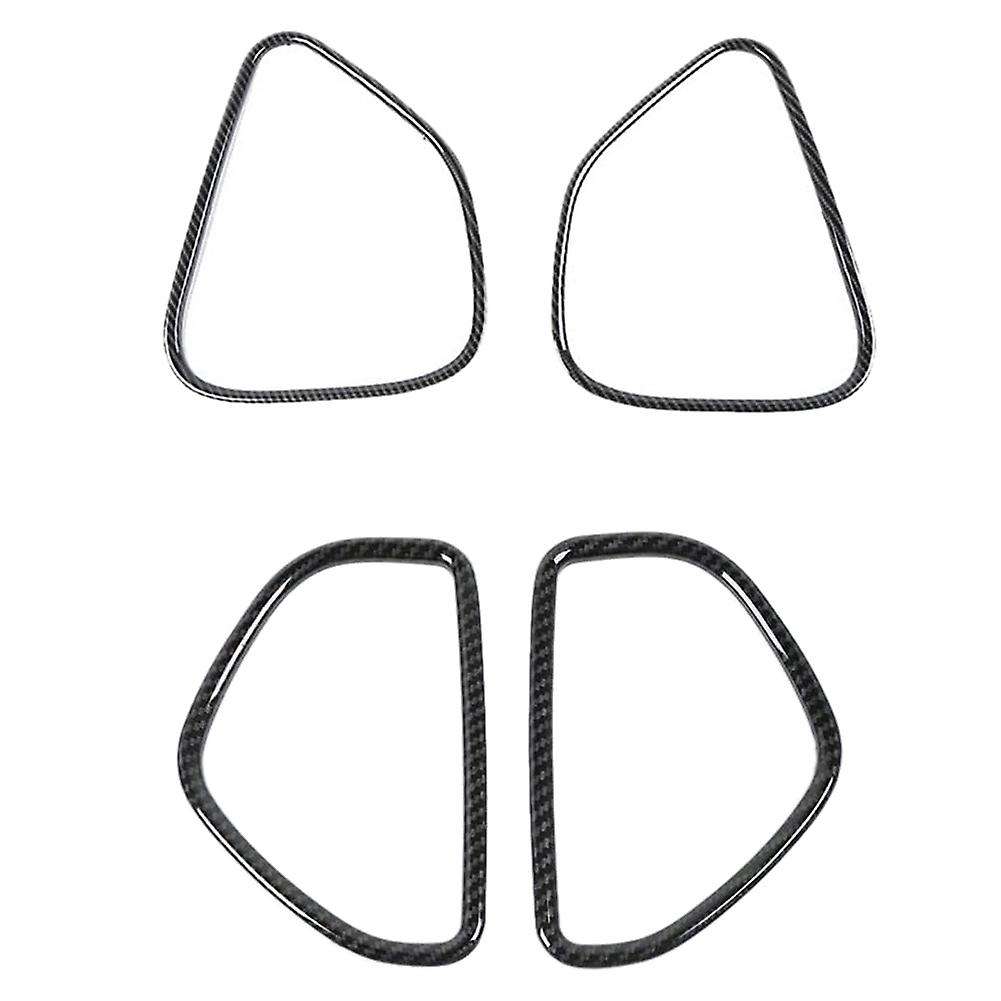 For Dodge Charger 2011-2022 Car Door Speaker Decoration Cover,4pcs