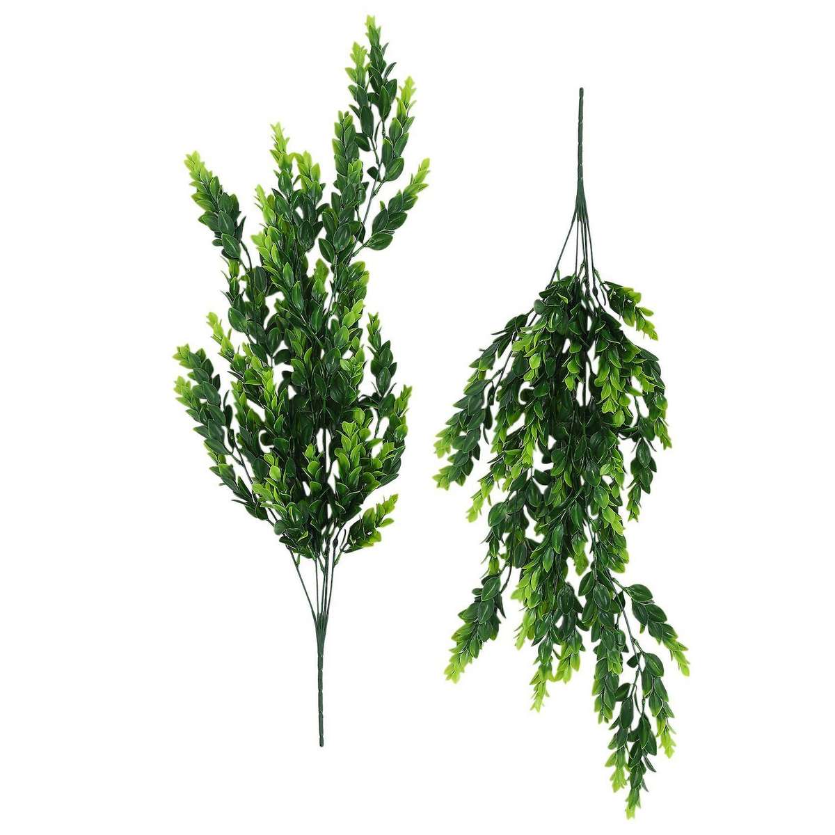 12pcs Artificial Fake Hanging Plants for Garden Hanging Basket Decor