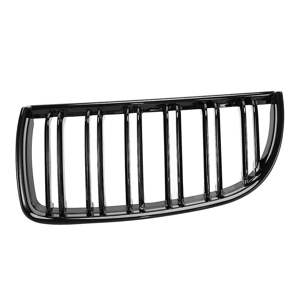 Double Slat Sport Kidney Grille Grill Black for Bmw E90 E91 2005-2008