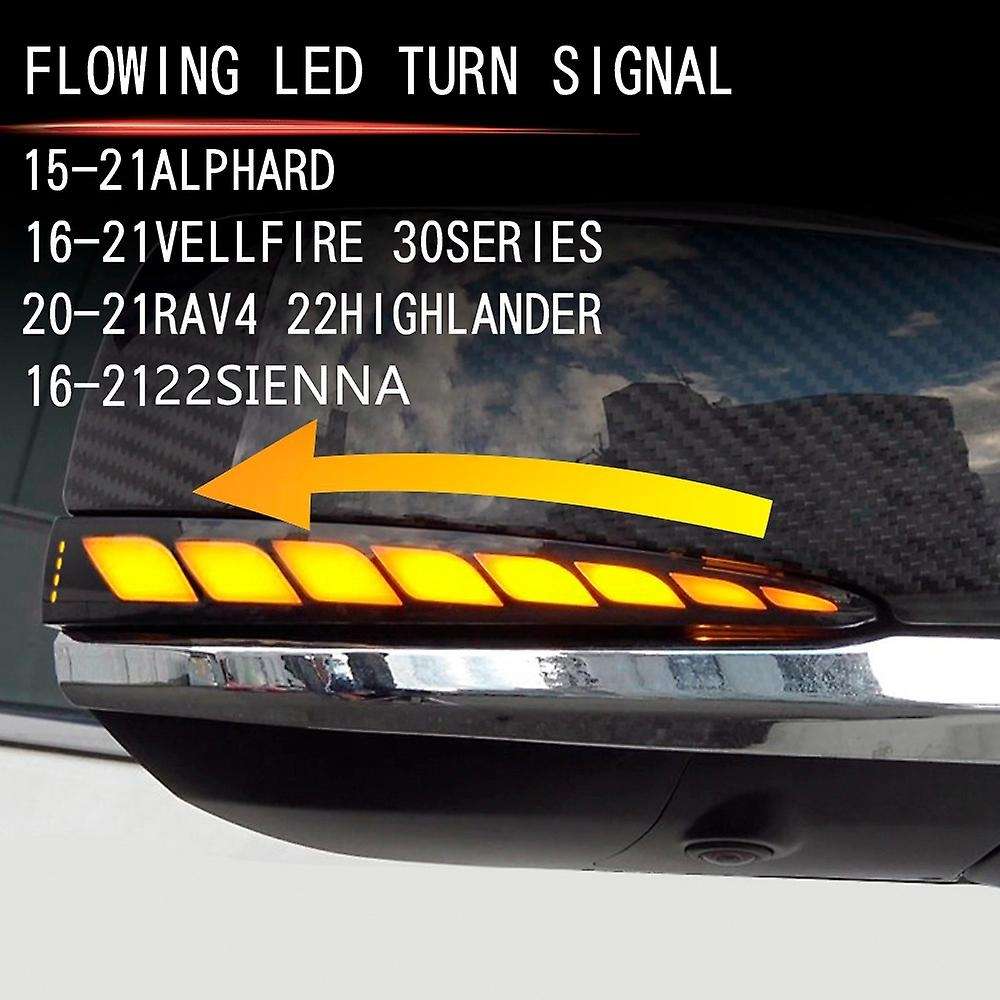 Led Dynamic Side Mirror Light for Toyota Alphard Rav4 Tacoma Sienna