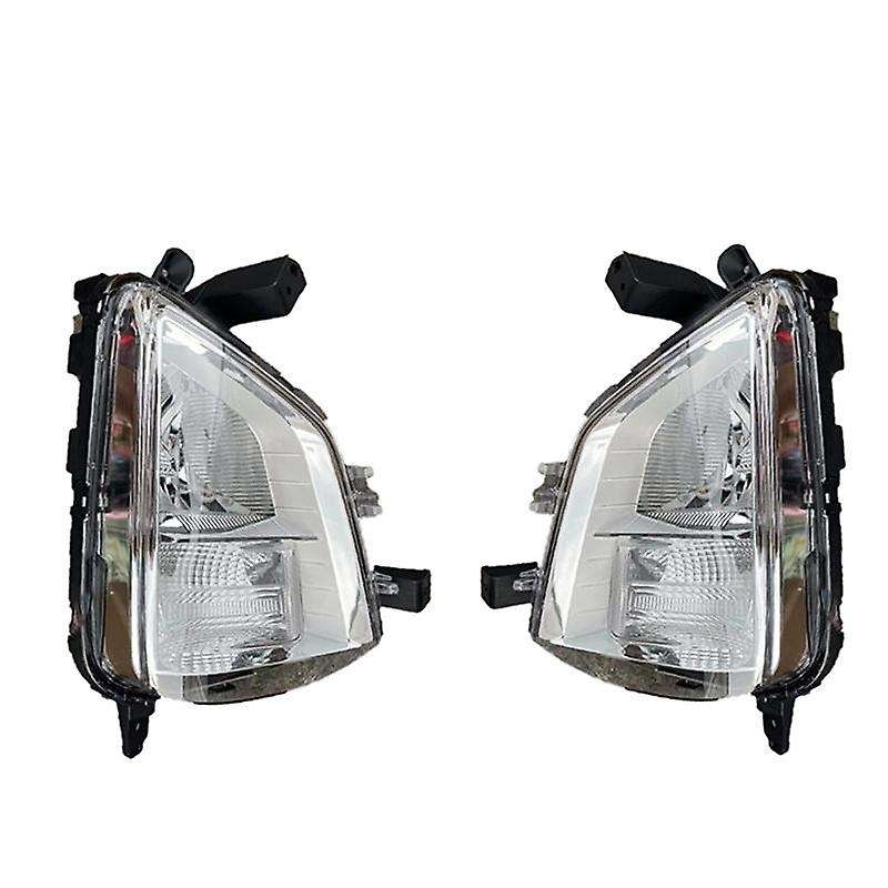 Car Front Right Bumper Fog Lights Turn Signal Marker Lamps