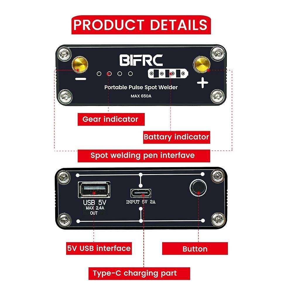 Dh20 Pro+ Diy Spot Spot Welding Machine for Nickel 18650 Battery