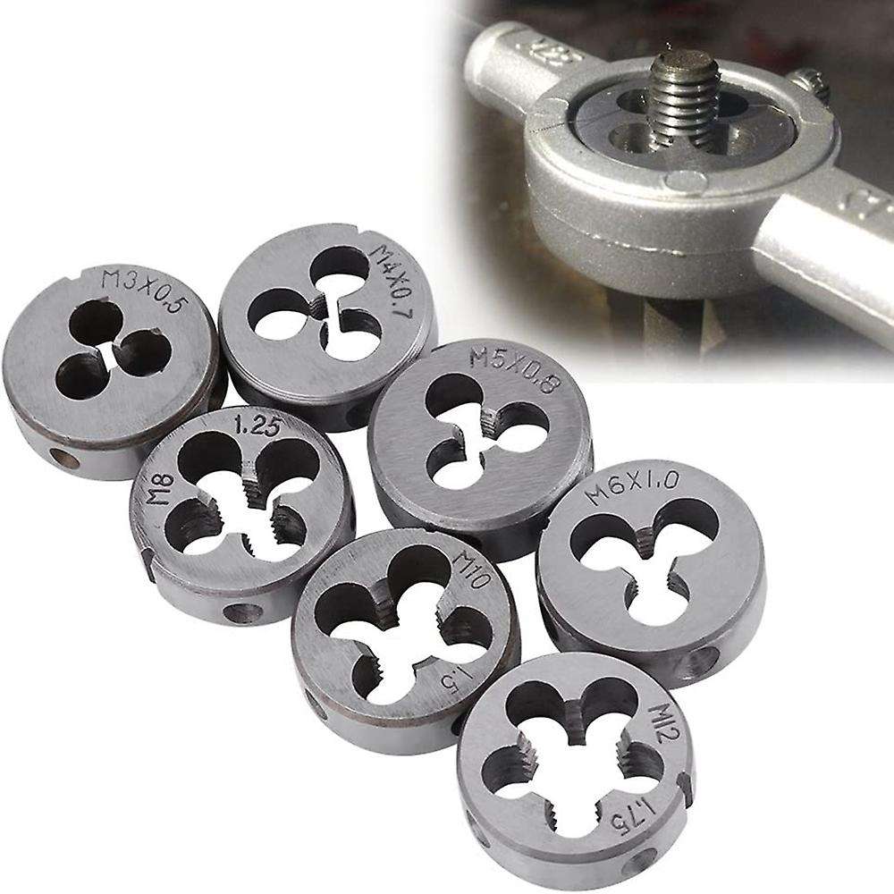 32pc M3-m12 Metric Tap and Die Set Tool Thread Tap Die Wrench Set