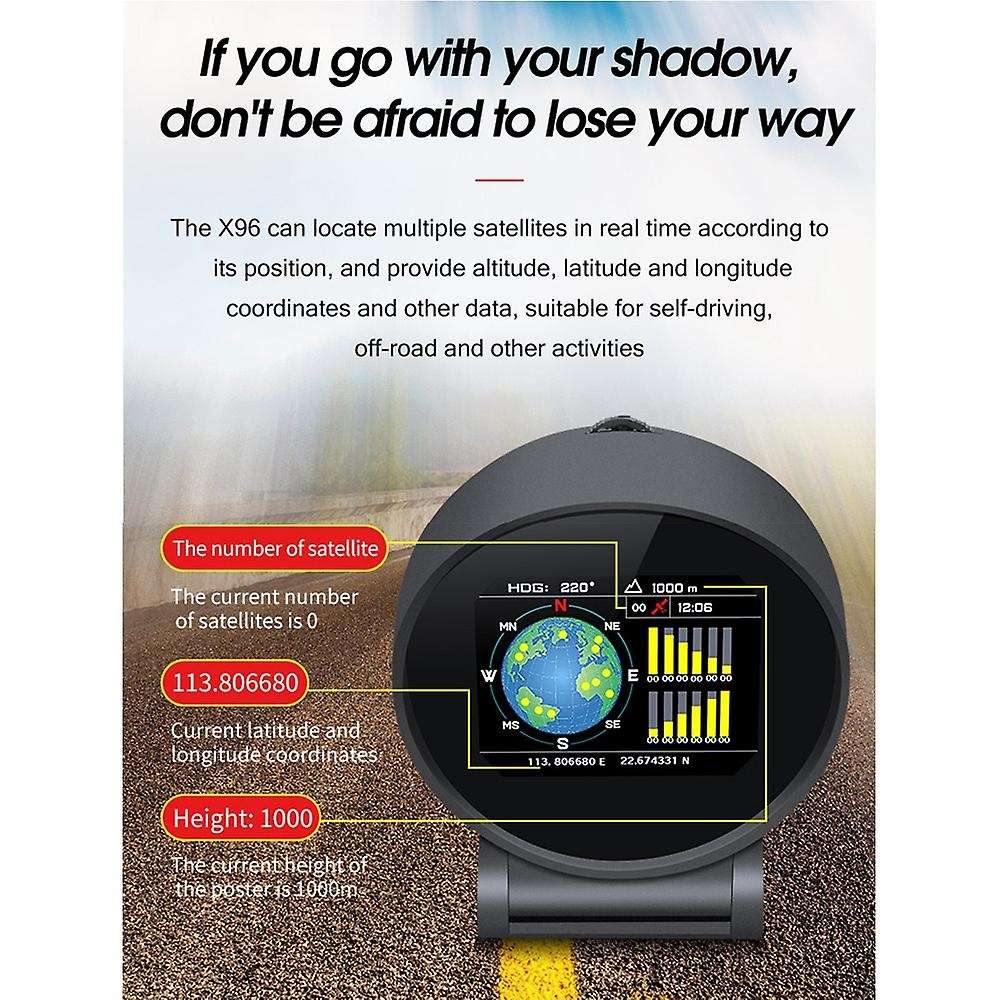 X96 Gps Off-road Vehicle Accessories Multifunction Meter