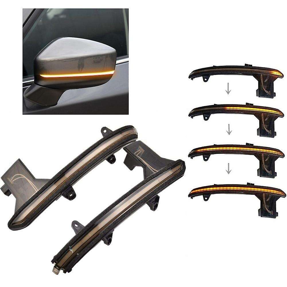 Led Dynamic Turn Signal Light for Mazda Cx-5 Cx5 2017-2019, Black