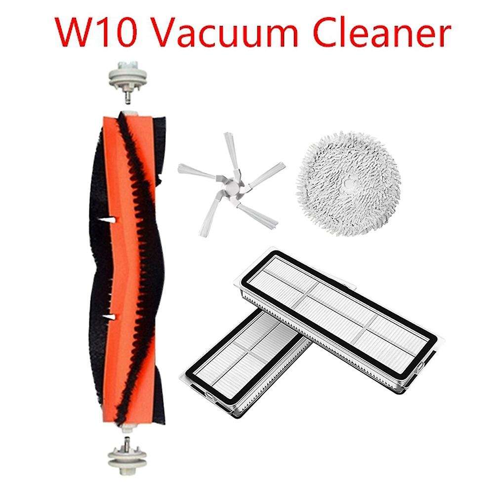 5pcs for Xiaomi Dreame W10 Washable Main Side Brush Filter Mop Cloth