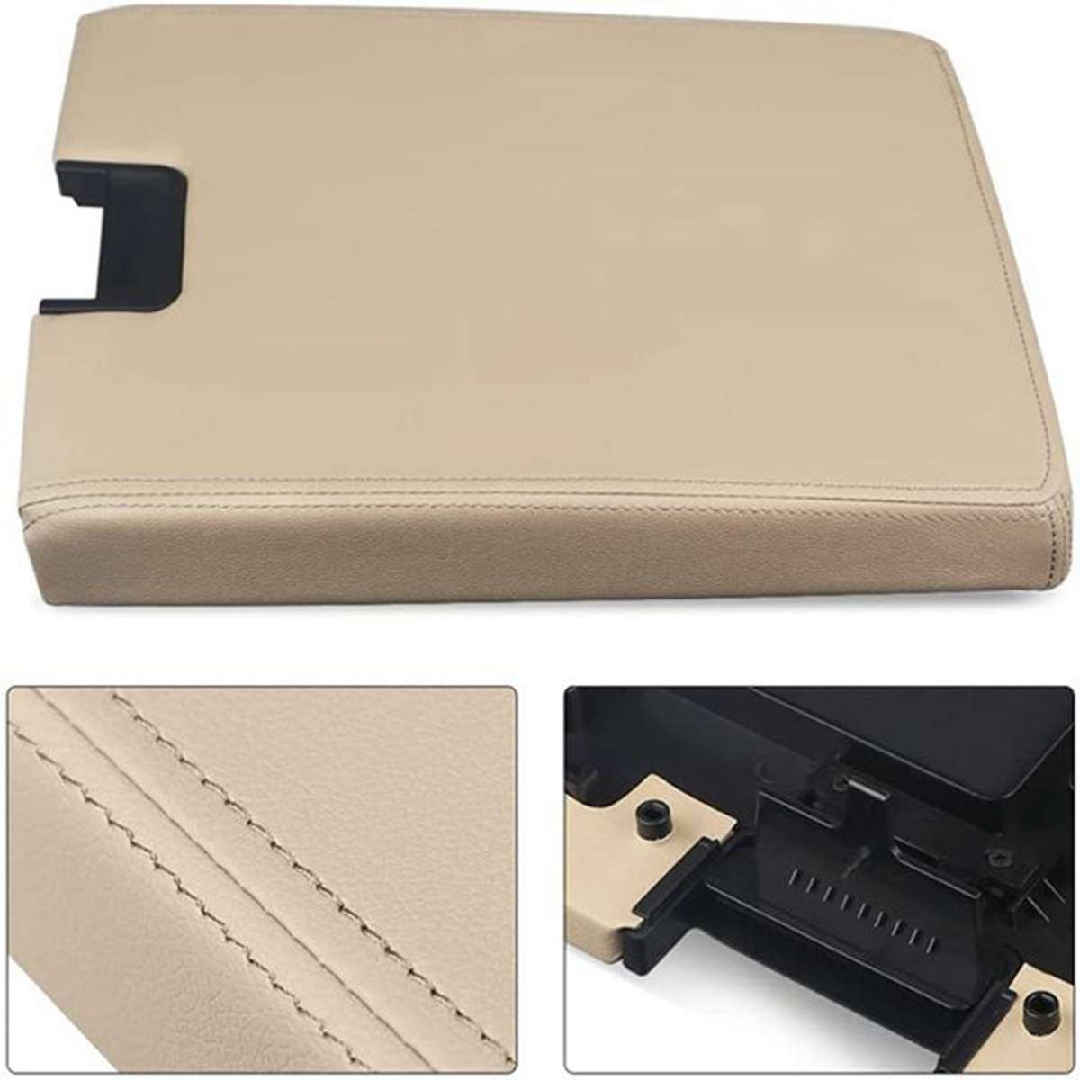 Center Console Lid Kit for Chevy Gmc 07-13 20864151 20864154 Beige
