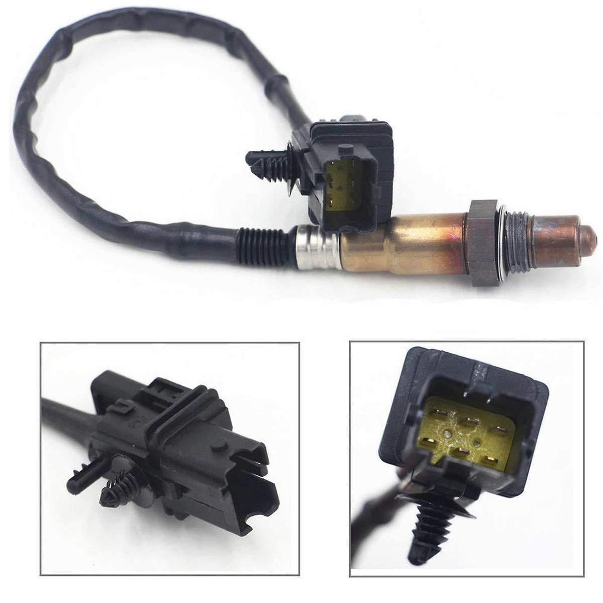 2x Lsu4.2 Wideband O2 Uego Sensor Square Plug