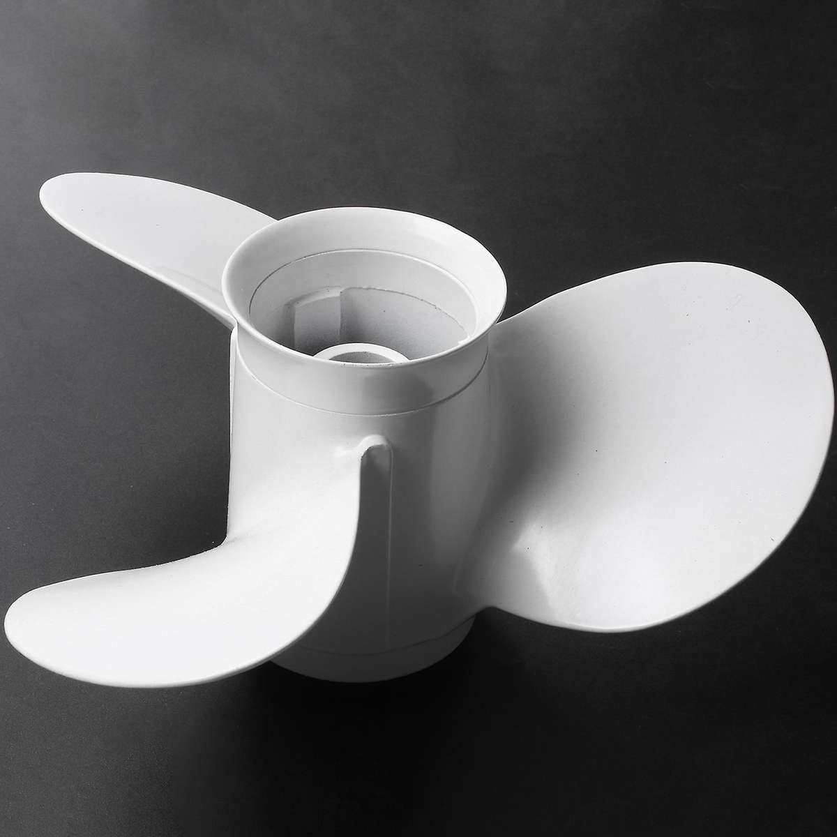 Propeller for Yamaha 20-30hp Aluminum Alloy 3 Blade Black 10 Spline