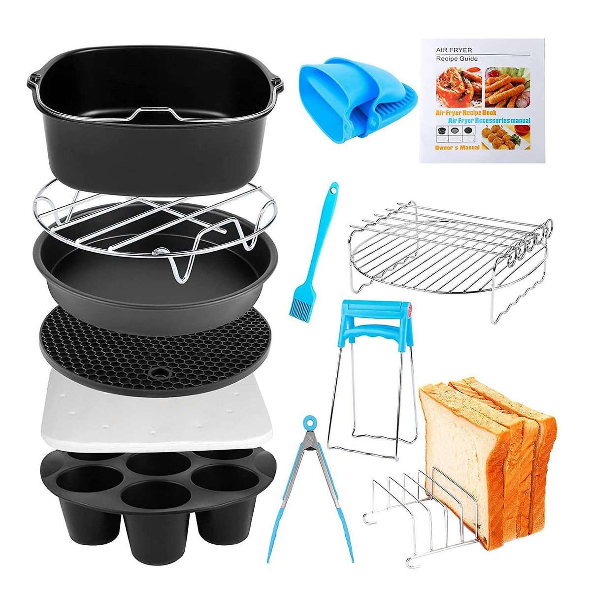 Air Fryer Accessories 13pcs for Cosori Instant Vortex Ninja