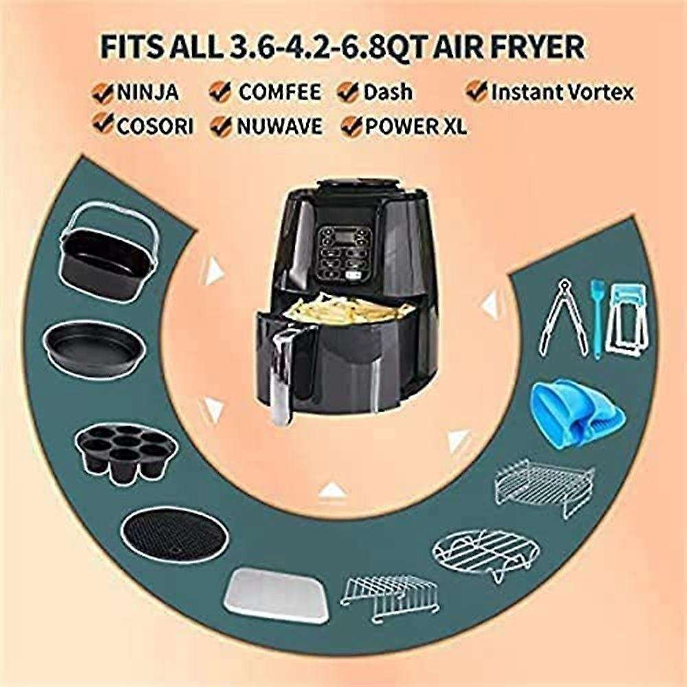 Air Fryer Accessories 13pcs for Cosori Instant Vortex Ninja
