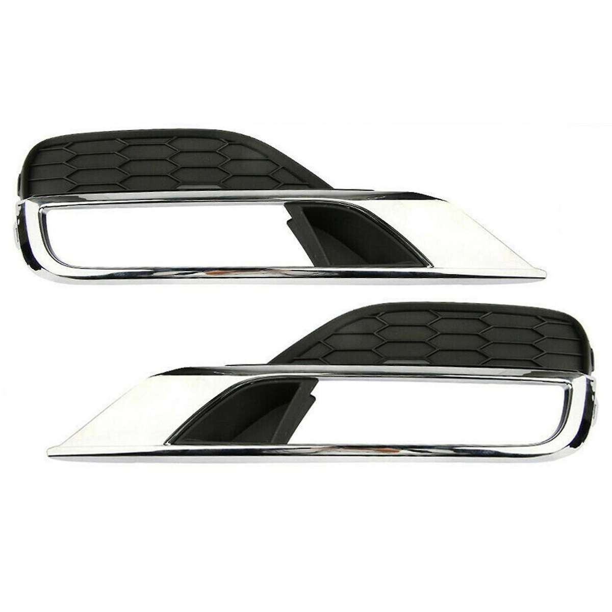 4pcs Front Bumper Fog Light Cover Trim Left+right for Honda Cr-v Crv
