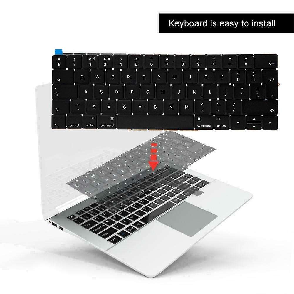 A1707 Laptop Keyboard for Macbook Pro 15-inch A1707 Laptop(uk Layout)