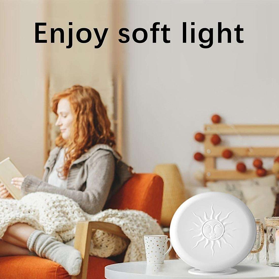 18w Sad Light Therapy Bulb Migraine Treatment Light Source Eu Plug