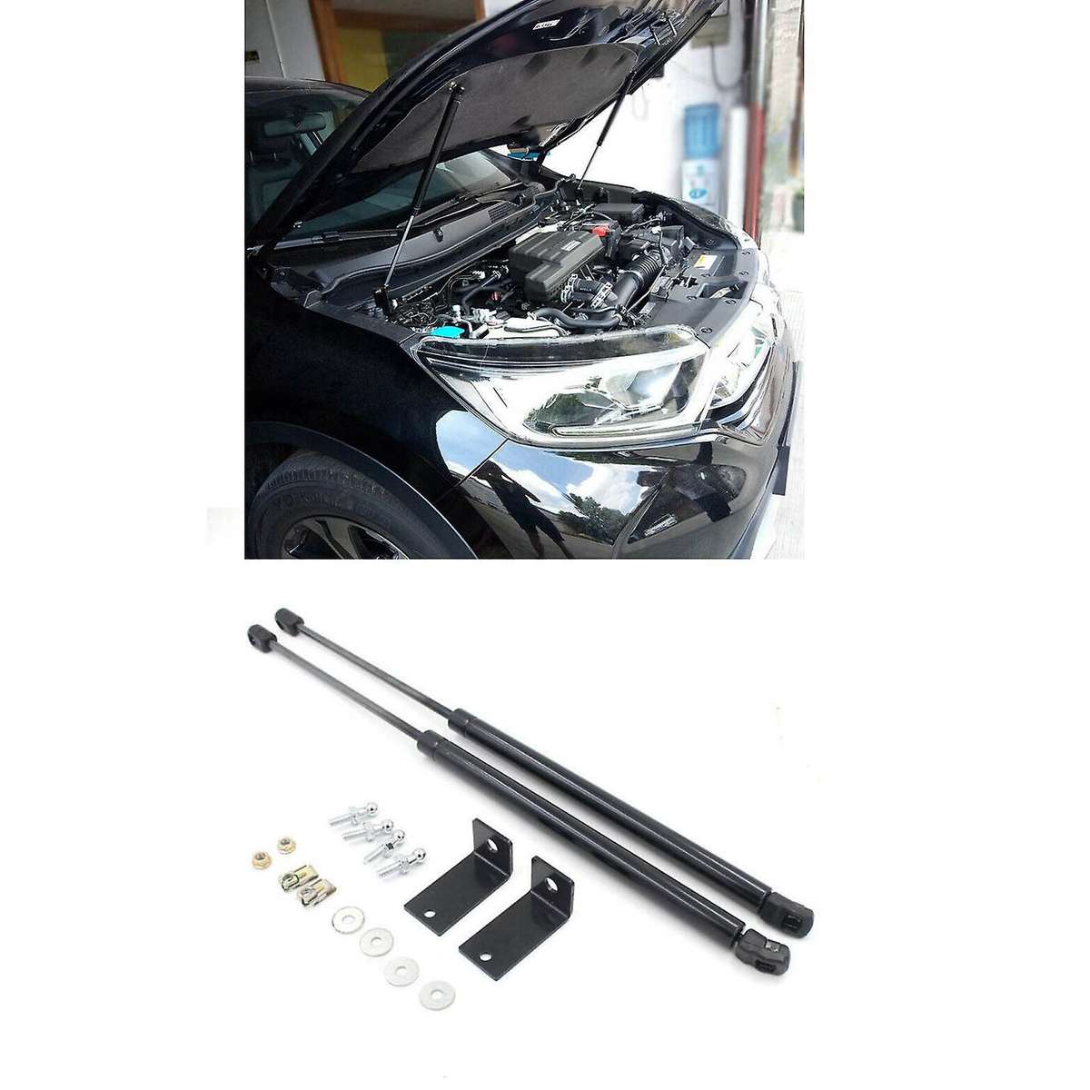 Car Hood Lift Supports Shocks Engine Props Hydraulic Rod for -V 2017-2019