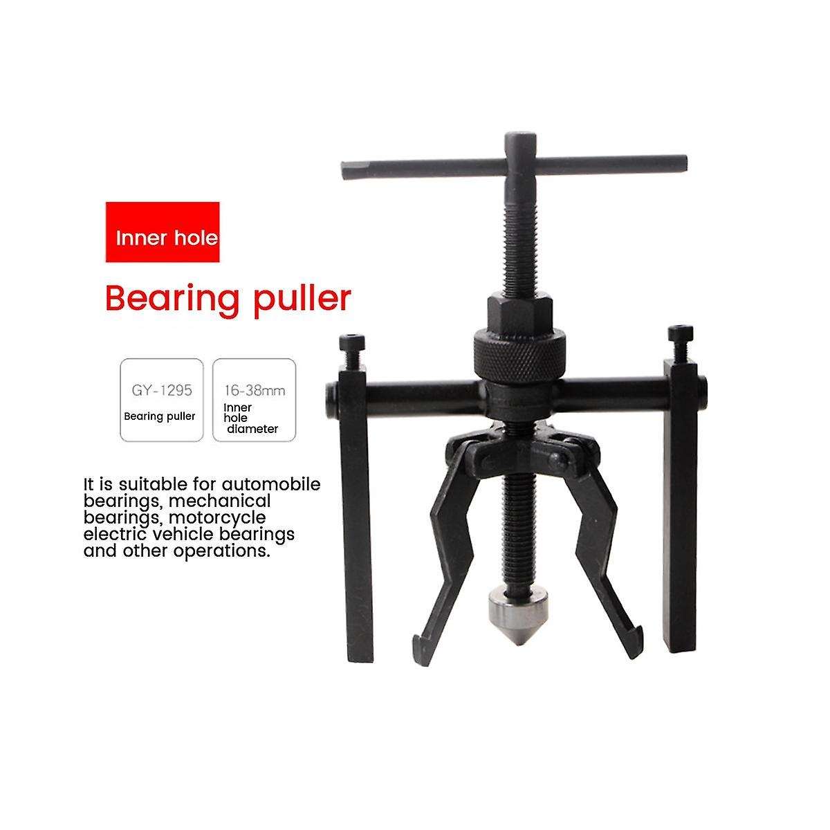 Car Inner Bear Puller Gear 3-jaw Inner Bear Puller Gear Extractor Heavy Duty Automotive Machine Too
