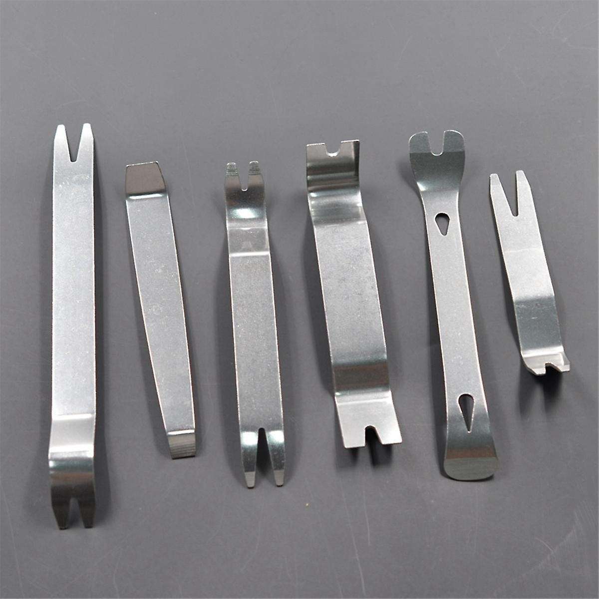 Car Inner Removal Tool 6Pcs Kit Auto Car Radio Door Clip Panel Trim Dash Audio Removal Installer To