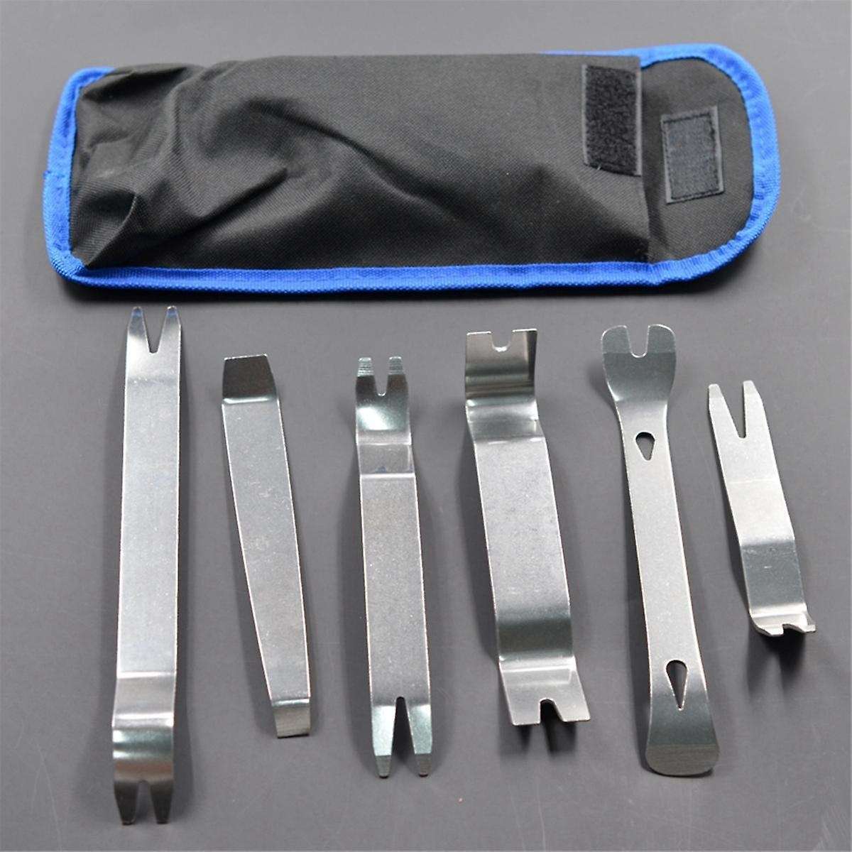 Car Inner Removal Tool 6Pcs Kit Auto Car Radio Door Clip Panel Trim Dash Audio Removal Installer To