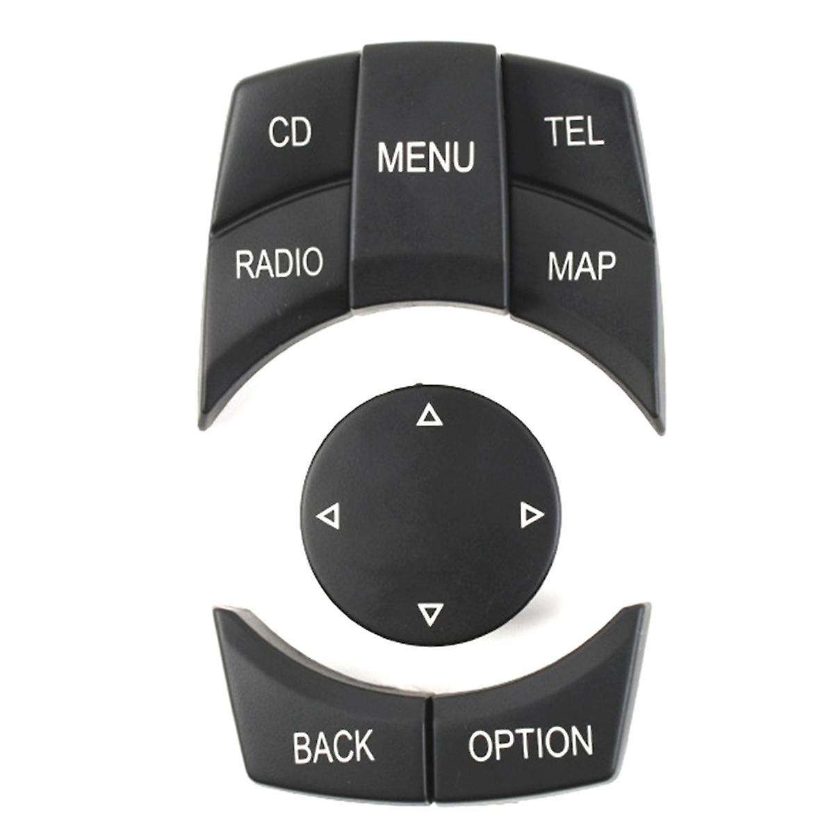 Car Interior Console IDrive Multimedia Control Button Replacement Cover for 1 2 3 4 5 6 7 Series X3