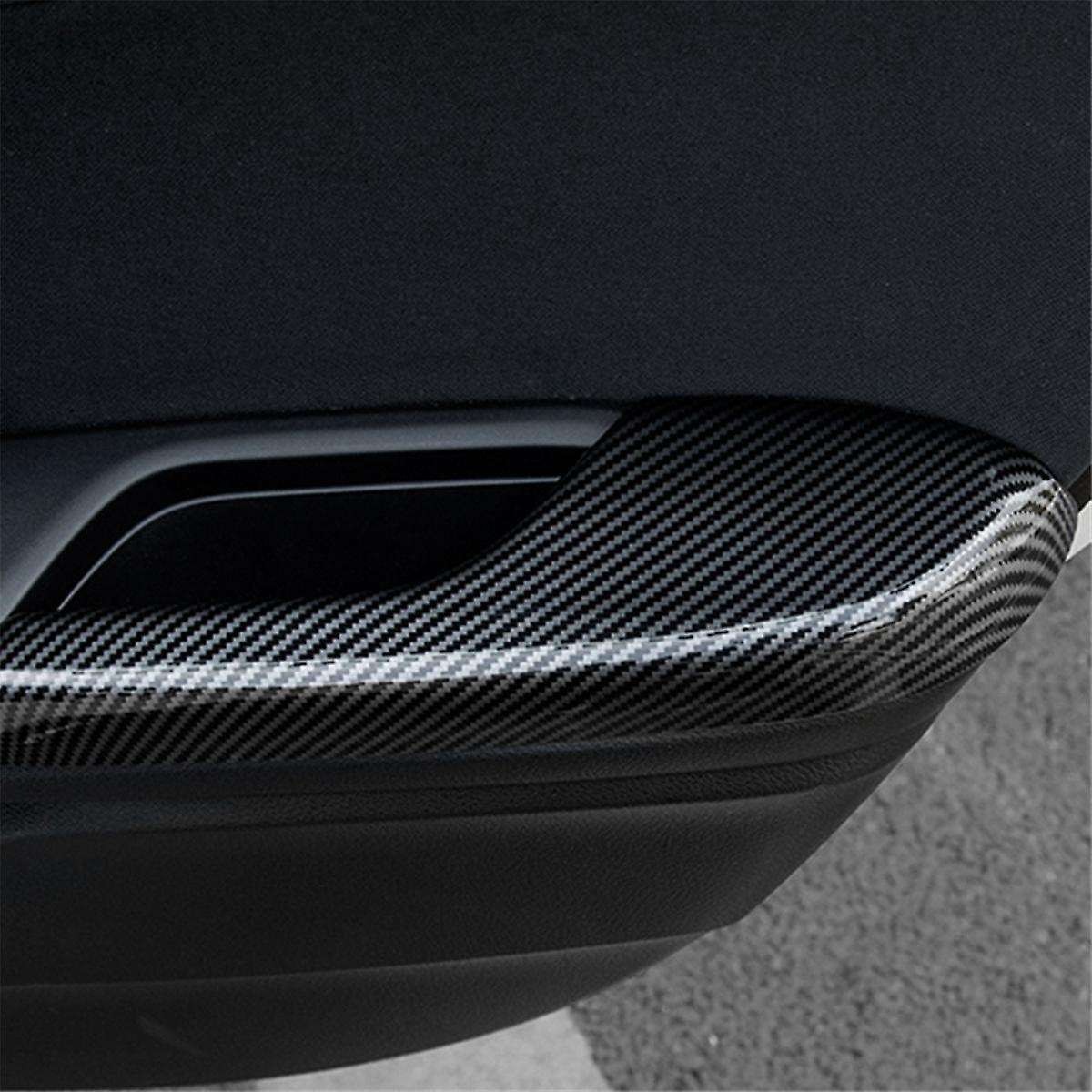 Car Interior Door Handle Armrest Decorative Frame Patch for Tenth Generation 2016-2021