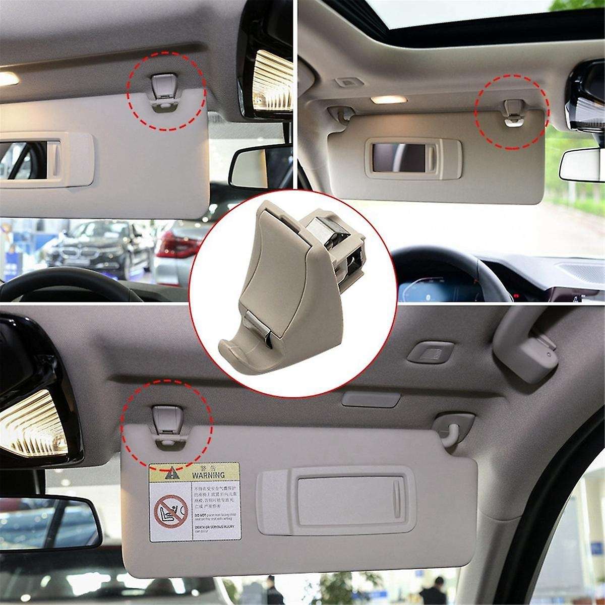 Car Interior Roof Sunvisor Sun Visor Support Clip Holder Bracket 51167445683 for 3 Series G20 X3 G0