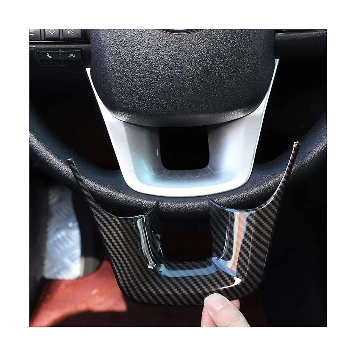 Car Interior Steering Wheel Trim Cover Stickers for FORTUNER 2016-2022 Car Accessories -B