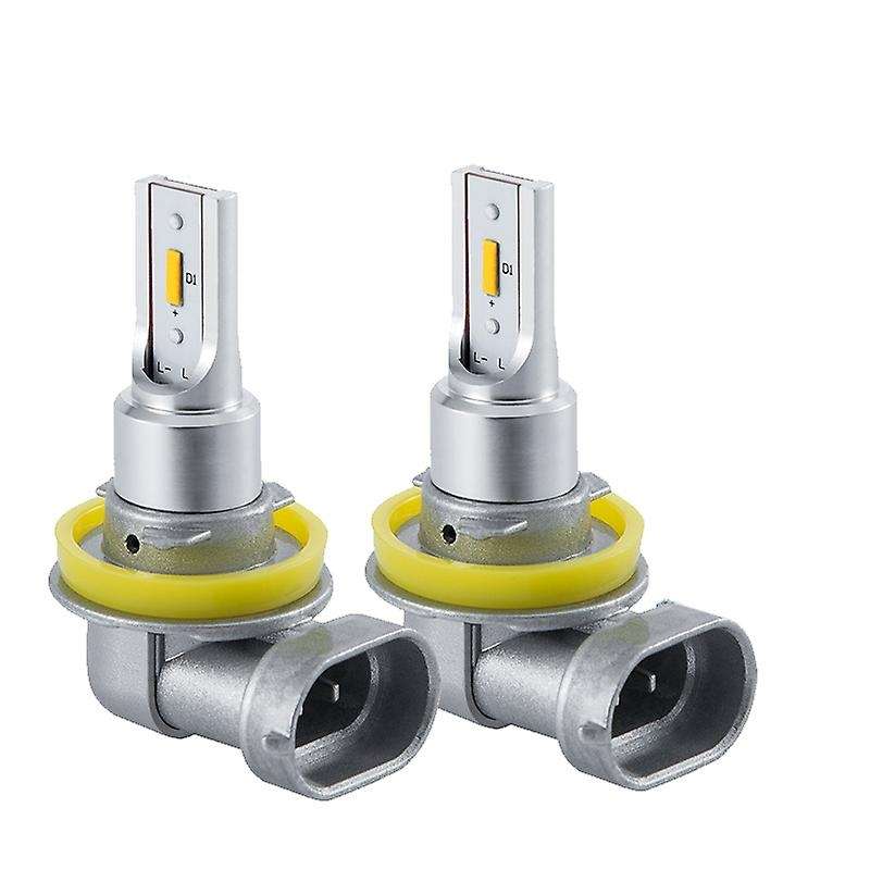 Car Led Bulb Fog Light 9006/Hb4 24W 2400Lm 6000K Yellow
